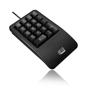 Adesso Easy Touch 618 Numeric Universal USB Keypad - Black - Picture 1 of 4