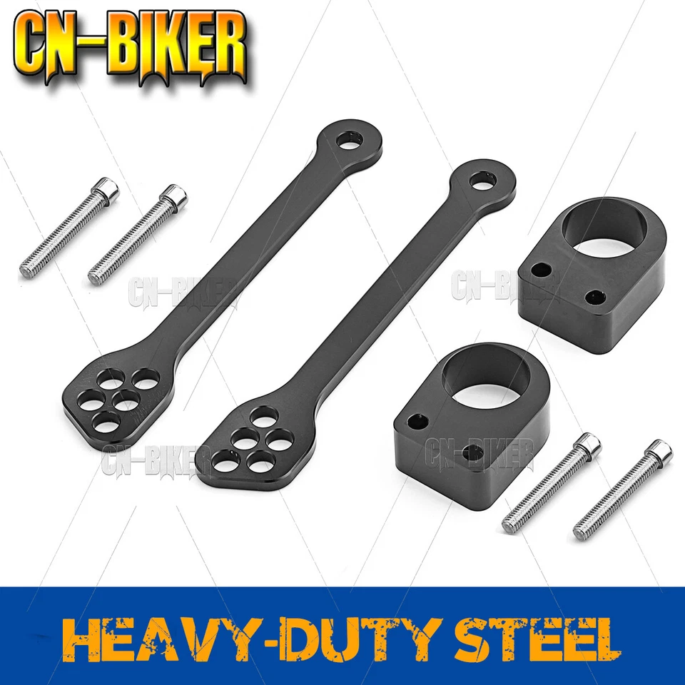 Front 1" Rear 4" Full Lowering Link Block Kit For Kawasaki Ninja 300 250R EX250 - Imagem 1 de 4