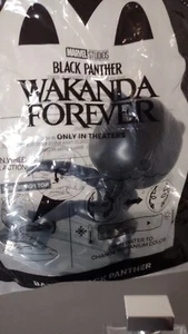 McDonald's Happy Meal Black Panther Wakanda Forever Toy 2022 #9 BLACK PANTHER - Picture 1 of 7