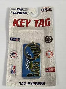 Tampa Bay Florida Devil Rays Baseball Key Ring keychain vintage logo MLB USA - Picture 1 of 5