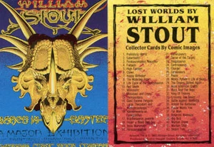 William Stout Lost Worlds Series 1 Complete 90 Card Basic Set - Picture 1 of 1