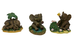 Figuras de elefante Hamilton Collection Protect Nature's Innocents - Imagen 1 de 8