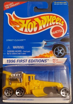 Vintage Hot Wheels Street Cleaver 1996 First Editions 4/12 - Image 1 of 4