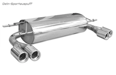 FOX Duplex Escape Deportivo Mazda MX-5 III Nc Desde 2005 2x76mm Arrollado Recto - Imagen 1 de 2