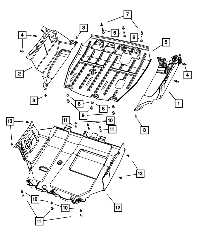 Gancho para tapete Mopar genuíno 5023234AA - Imagem 1 de 1