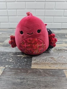 Original Squishmallows Barella The Red Betta Fish 5" Plush Toy 2024 New w/ Tag - Picture 1 of 5