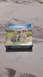 Playmobil City Life Hospital Set 70193 Patient in Wheelchair Nurse Doctor - Picture 1 of 6