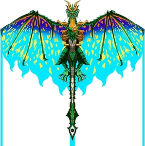 Mint'S Colorful Life Drachendrachen für Kinder & Erwachsene, leicht zu fliegen beste Stranddrachen - Bild 1 von 12