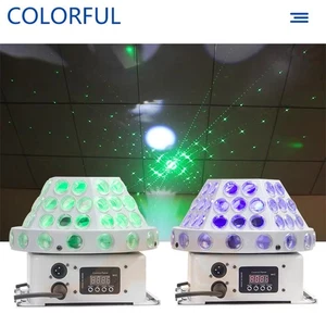 30W RGB LED Magic Ball Licht Bühne rotierender Blitz bunte Kristall bewegliche Lichter - Bild 1 von 10