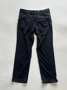 Nike Dri-Fit Golf Pants Mens Size 36x30 Black Active Casual - Picture 1 of 11