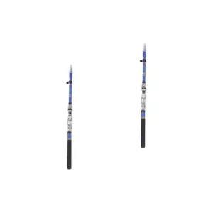 2 pcs Portable Sea Fishing Rod Soft-tailed Extension Rod Retractable Rod - Picture 1 of 12
