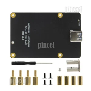 X862 V2.0 M.2 NGFF SATA SSD Speicher Erweiterungsplatine für Raspberry Pi 4 - Bild 1 von 6