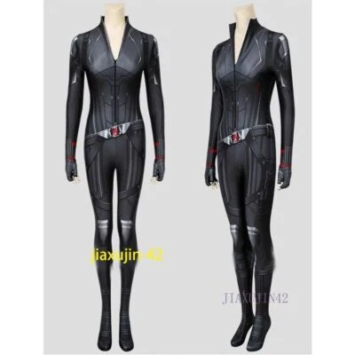 Marvel Avengers: Endgame Black Widow Bodysuit Halloween Costume Women Festivals - Image 1 of 4