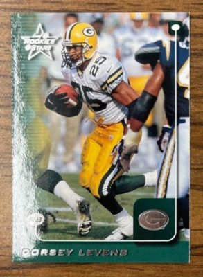 1999 Rookies & Stars Card # 76 Dorsey Levens - Green Bay Packers - Image 1 of 2