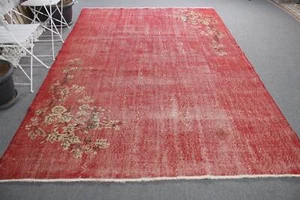 Vintage Teppich, Türkischer Teppich, Handgewebter Teppich, Marokkanischer Teppich, Oversize Vintage Rugs - Bild 1 von 10
