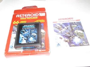 ATARI VIDEO GAME- ASTEROIDS -  BOXED W/INSTRUCTIONS - - Picture 1 of 2