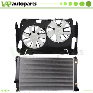 Radiator and Radiator Condenser Cooling Fan Kit For 2006 2007-2012 Toyota RAV4 - Picture 1 of 16