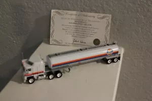 DINKY Matchbox Models of Yesteryear GULF 18 WHEELER BULK TRANSPORT MINT IN BOX - Picture 1 of 23
