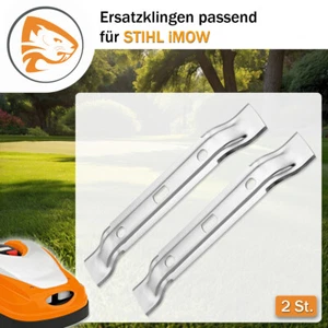2x Messerklingen für Mähroboter Stihl Viking MI 422 RMI 422 RMI 522 20cm - Bild 1 von 3