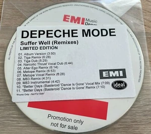 Depeche Mode Suffer Well Remixes Promo CD Denmark Rare Playing The Angel - Bild 1 von 2