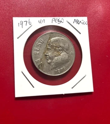 1976 UN PESO MEXICO COIN - NICE WORLD COIN !!!  - Image 1 of 2