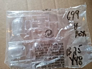 Klarteile für Flugzeuge Maßstab unbekannt Paket # 699 Schauen Sie sich schöne Teile an - Bild 1 von 2