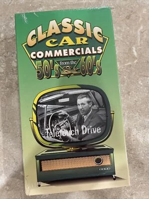 VTG Car 50s 60s Classic Commercials VHS 1993 Ford Chevy Edsel Buick - Image 1 of 2