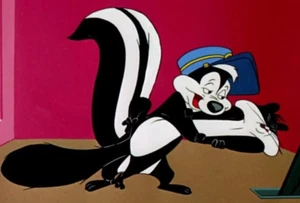 Pepe Le Pew Foto Poster Druck 11,7x16,5 A3 - Bild 1 von 1