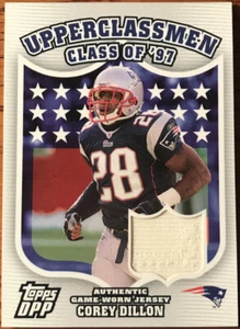 2006 Topps Draft Picks & Prospects Upperclassman Jersey Corey Dillon UC-CD - Picture 1 of 2