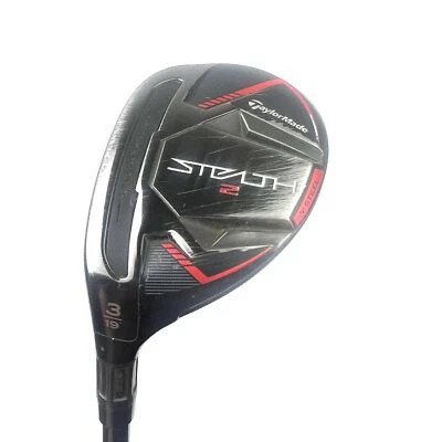Left Handed Taylormade Stealth 2 3 Hybrid / 19 Degree / Ventus 6R Regular Flex - Image 1 of 4