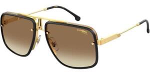 NEW Carrera CA GloryIi Sunglasses 0001 Yellow Gold 100% AUTHENTIC