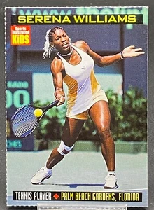 1999 SPORTS ILLUSTRATED KIDS SERIES 4 SERENA WILLIAMS PALM BEACH GARDENS - Picture 1 of 2