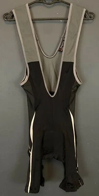 MEN'S NALINI PRO ITALY ITALIA CYCLING BIKE BIB BIBS BODY SHORTS PADDED SIZE L 4 - Image 1 of 4