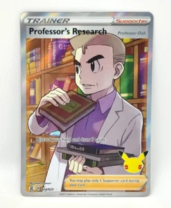Professor’s Research - 024/025 25th Anniversary Celebrations - Ultra Rare - NM/M - Picture 1 of 4