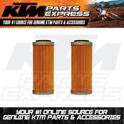 NUEVO 2 PK OEM KTM FILTRO DE ACEITE 250 350 400 450 500 SX XCF SXF EXCF 77338005100 Foto 1 de 4
