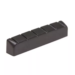 Graph Tech PT-6225-00 Black TUSQ XL Slotted Nut - 1 5/8" (41.27mm) - Picture 1 of 3