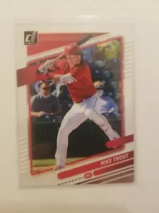 Panini Chronicles Clearly Donruss 2021 Mike Trout #3 Los Angeles Angels - Imagen 1 de 1