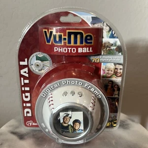 Vu-Me Photo Ball Digital Photo Frame Baseball #23159 Display 70 Digital Photos - Picture 1 of 7