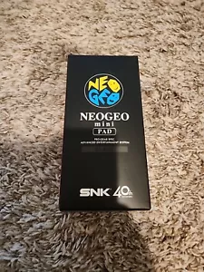 New Neo Geo Mini Pad Black Controller, SNK 40th Anniversary - - Picture 1 of 3