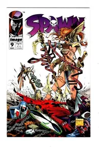 SPAWN 9 (NM/M 9.8) 1ª APARICIÓN ANGELA / TODD MCFARLANE / ESCRITOR NEIL GAIMAN* - Imagen 1 de 2