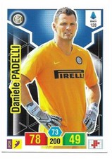No.128 Daniele Padelli Inter - 2019 Adrenalyn XL Footballers 20