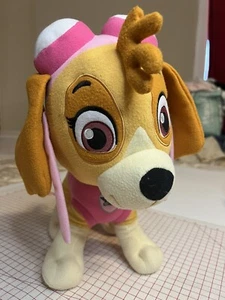 Paw Patrol Skye Plush Nickelodeon Stuffed Girl Puppy Dog Pink Sky 16" - Imagen 1 de 9