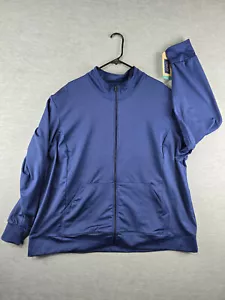 Cherokee Workwear Revolution Unisex Jacket 3XL Blue Full Zip - Picture 1 of 9