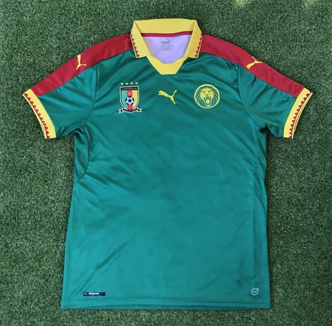 Puma Cameroon 2017 Football Shirt/Trikot/Maillot/Jersey - Size XL Cover