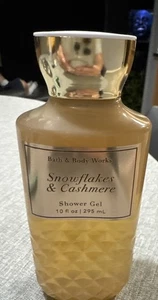 Bath & Body Works Schneeflocken & Kaschmir Duschgel 10 flüssige Unzen/295 ml. - Bild 1 von 7