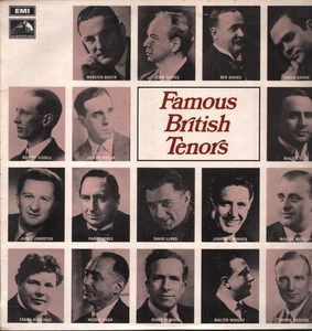 HQM1228 Various Artists Famous British Tenors LP vinyl UK His Master's Voice - Picture 1 of 5