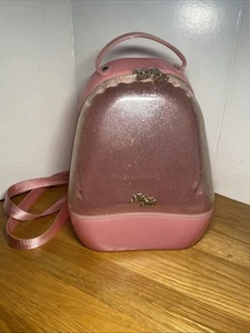 Jelly Jolly London Pink Sparkle Jelly Back Pack - Picture 1 of 8