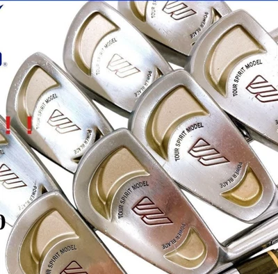 ◼️8pcs◼️ Lefty Mizuno MT 10S Iron Set 8clubs 3-9,Pw Shaft Dynamic Gold Flex S400 - Image 1 of 4