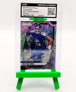 2024 Prizm Choice Treylon Burks AUTO - Bild 1 von 2