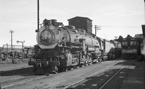 Southern Pacific SP Railroad 5030 4-10-2 Sacramento CA Negative 01955 - Picture 1 of 1